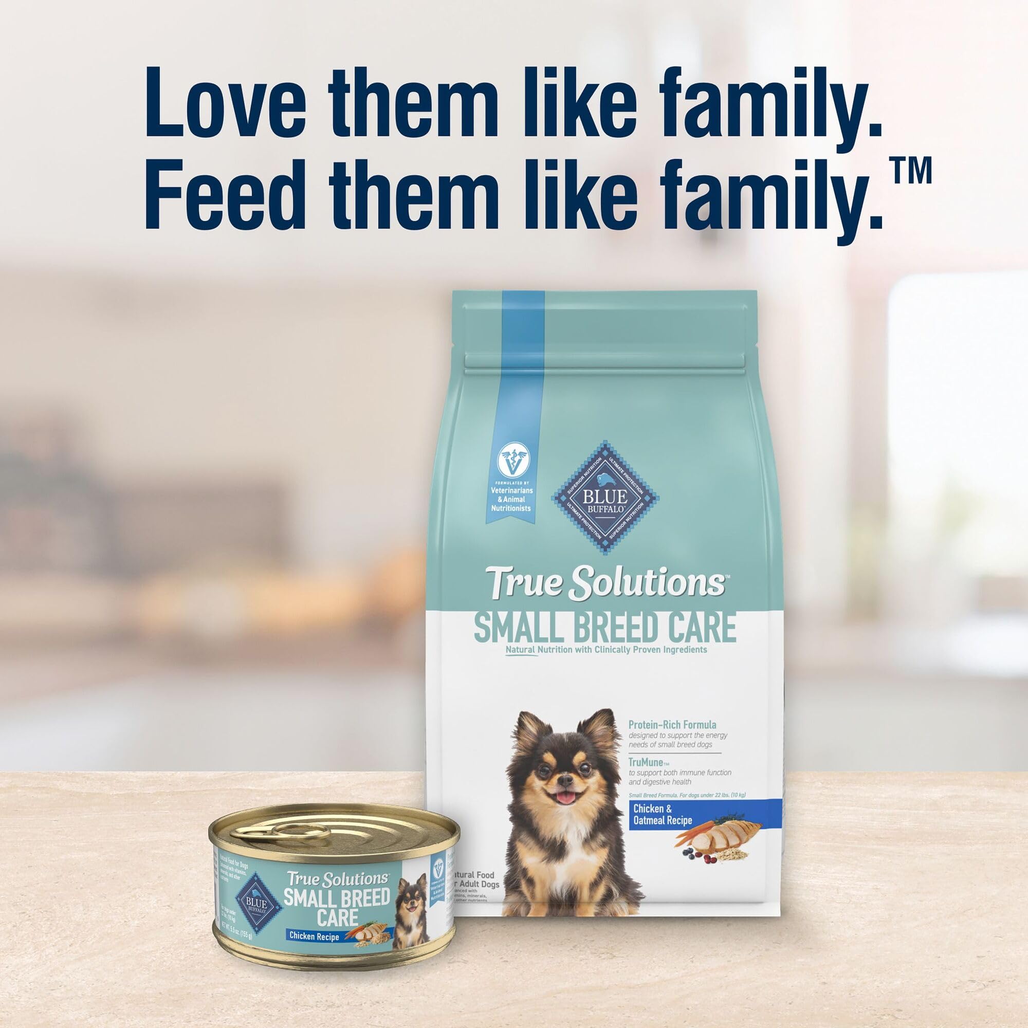 Formulation validée par vétérinaires et nutritionnistes de Blue Buffalo.