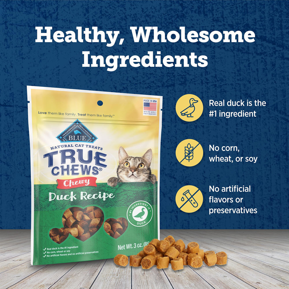 Liste claire des ingrédients sur Blue Buffalo True Chews