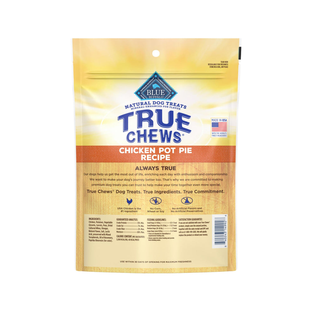 Blue Buffalo True Chews: morceaux de poulet tendres, faciles à partager pour chiens de toutes tailles