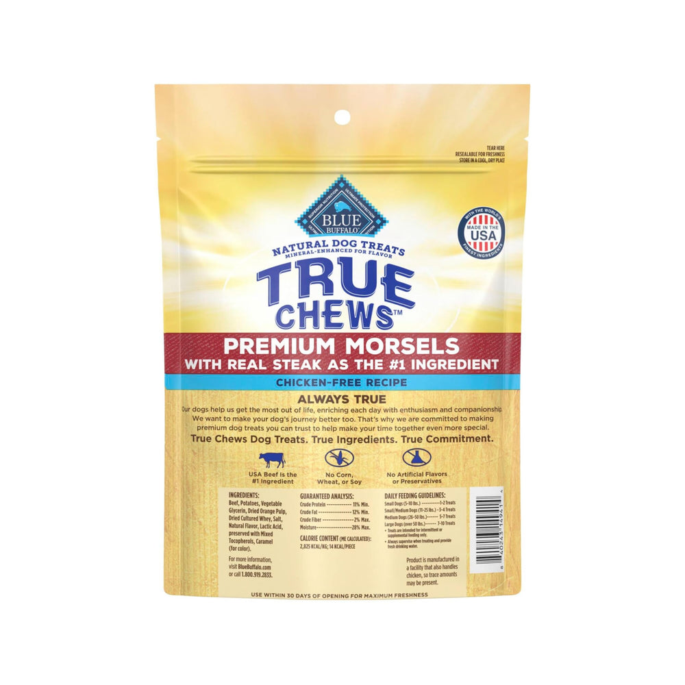 Blue Buffalo True Chews Morceaux Tendres, friandise facile à mâcher pour tous les chiens