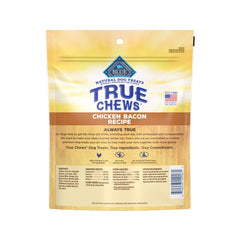 Morceaux tendres Blue Buffalo True Chews, texture agréable et apaisante pour mâcher.