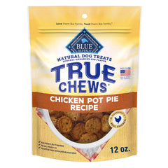 Blue Buffalo True Chews poulet Pot Pie en sachet, récompense naturelle et appétente