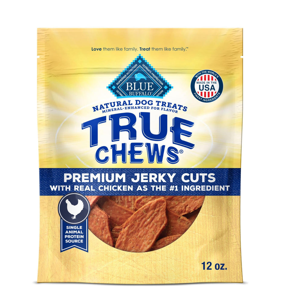 BLUE True Chews tranches-poulet, récompense savoureuse pour chiens.