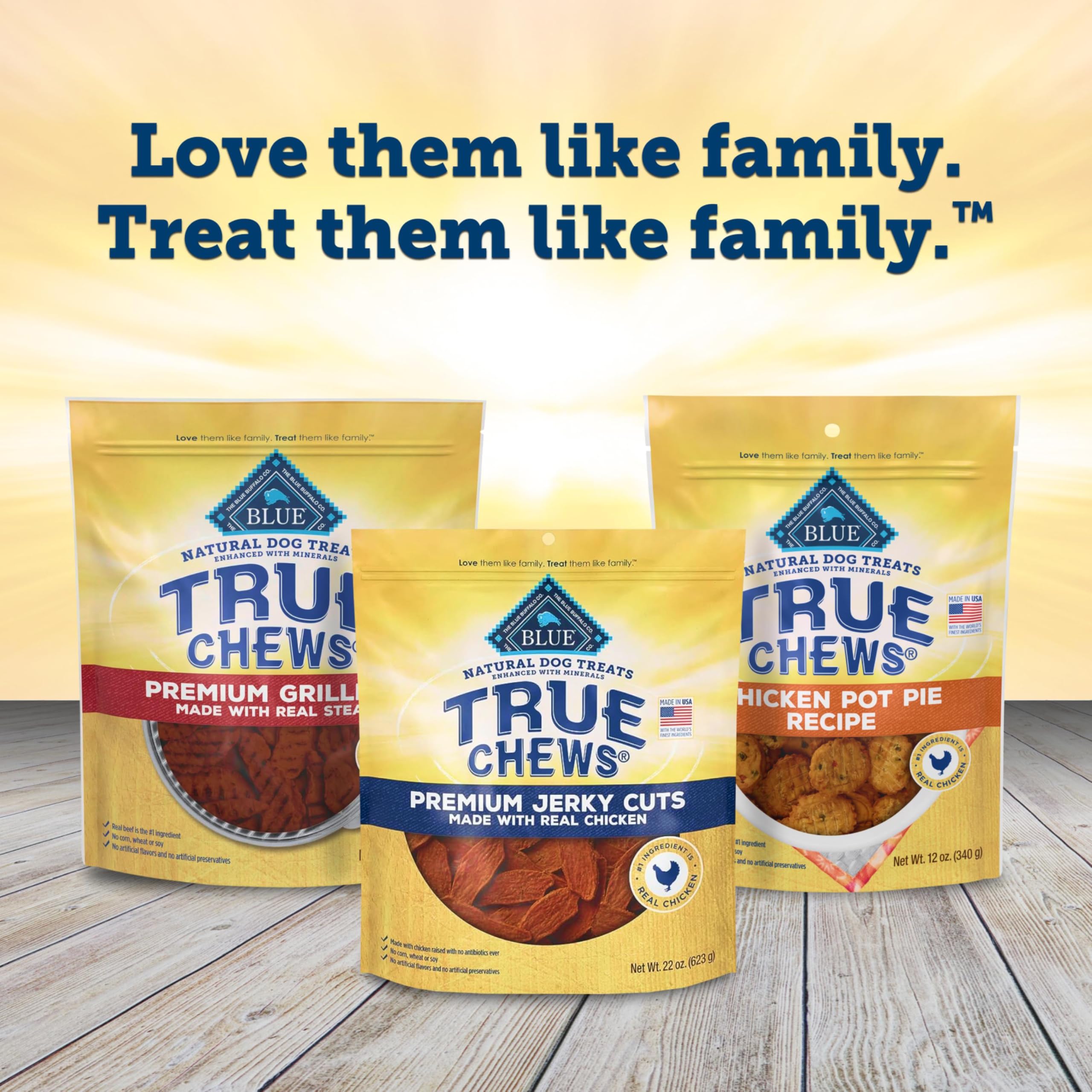 Blue Buffalo True Chews: usage pratique en récompense après l'entraînement.