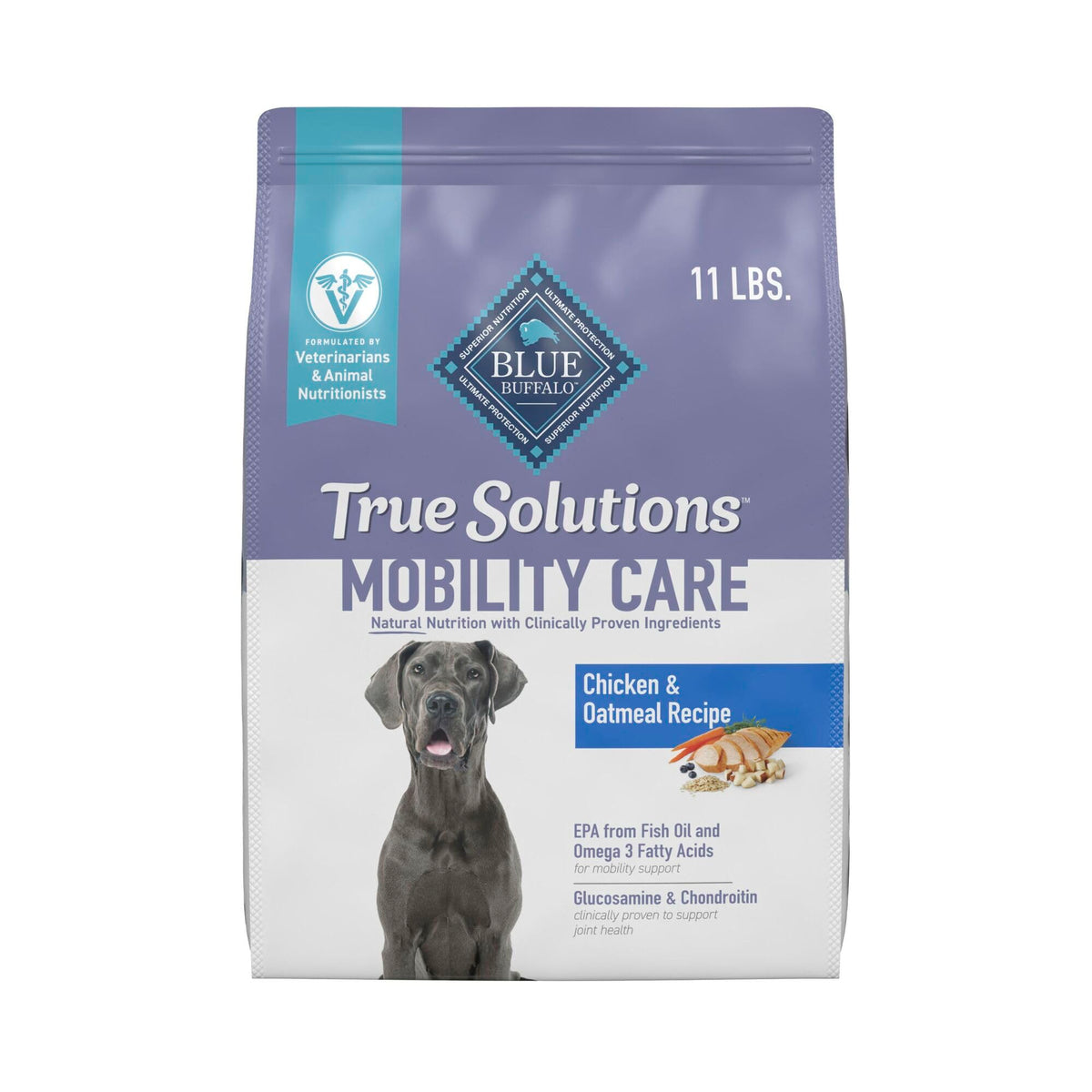 Blue Buffalo True Solutions Mobilité – croquettes 11 lb, soutien des articulations possible
