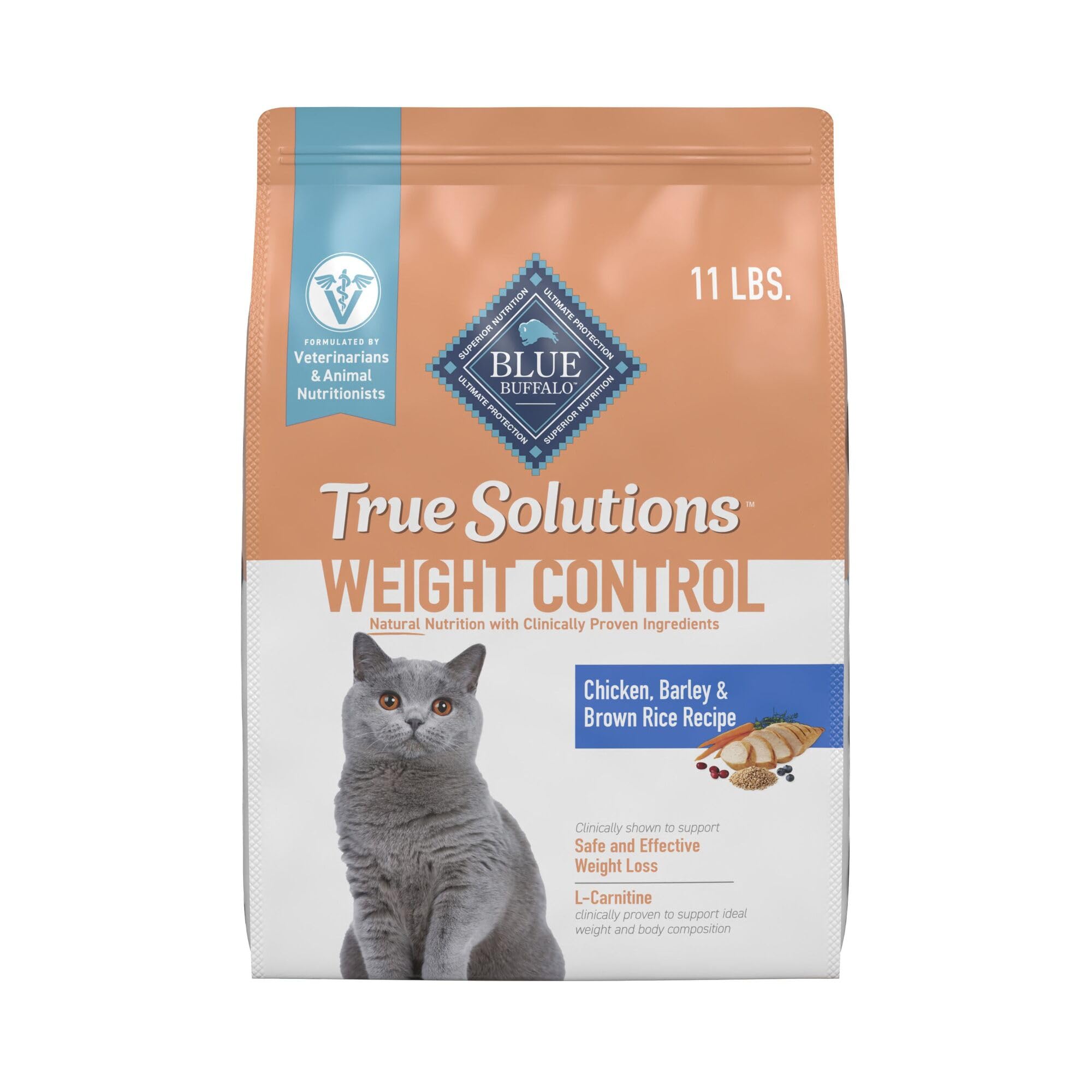 Blue Buffalo True Solutions sac-poids-11-lb: emballage pratique pour le contrôle du poids.