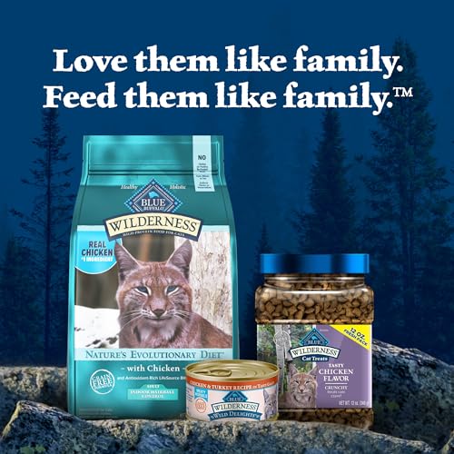 Blue Buffalo Wilderness alimentation chats d interieur, pratique au quotidien