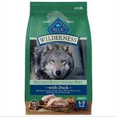 Blue Buffalo Wilderness – canard premier ingrédient, satisfaction naturelle pour chiens
