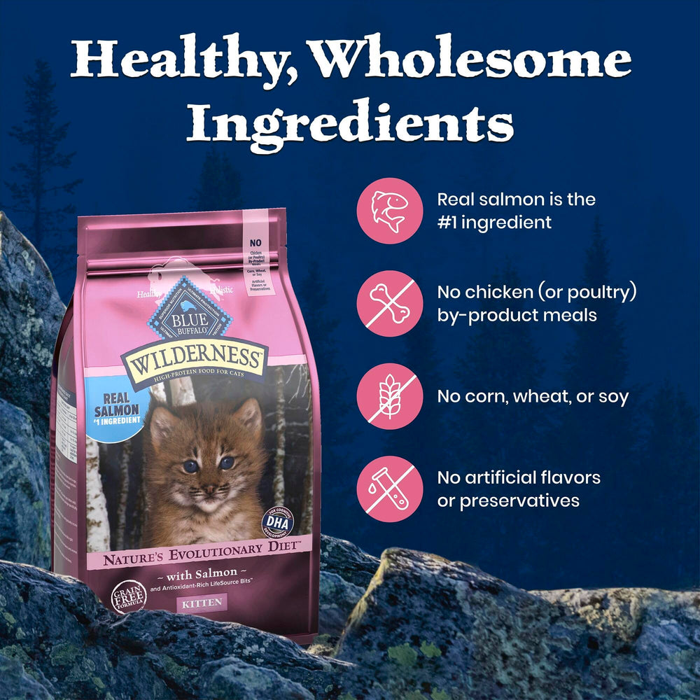 Blue Buffalo Wilderness antioxydants LifeSource Bits renforcent les défenses.