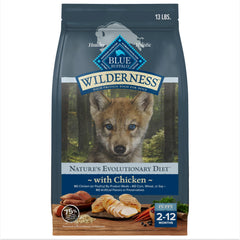 Blue Buffalo Wilderness chiot sac-seche: croquettes riches pour énergie et croissance saine