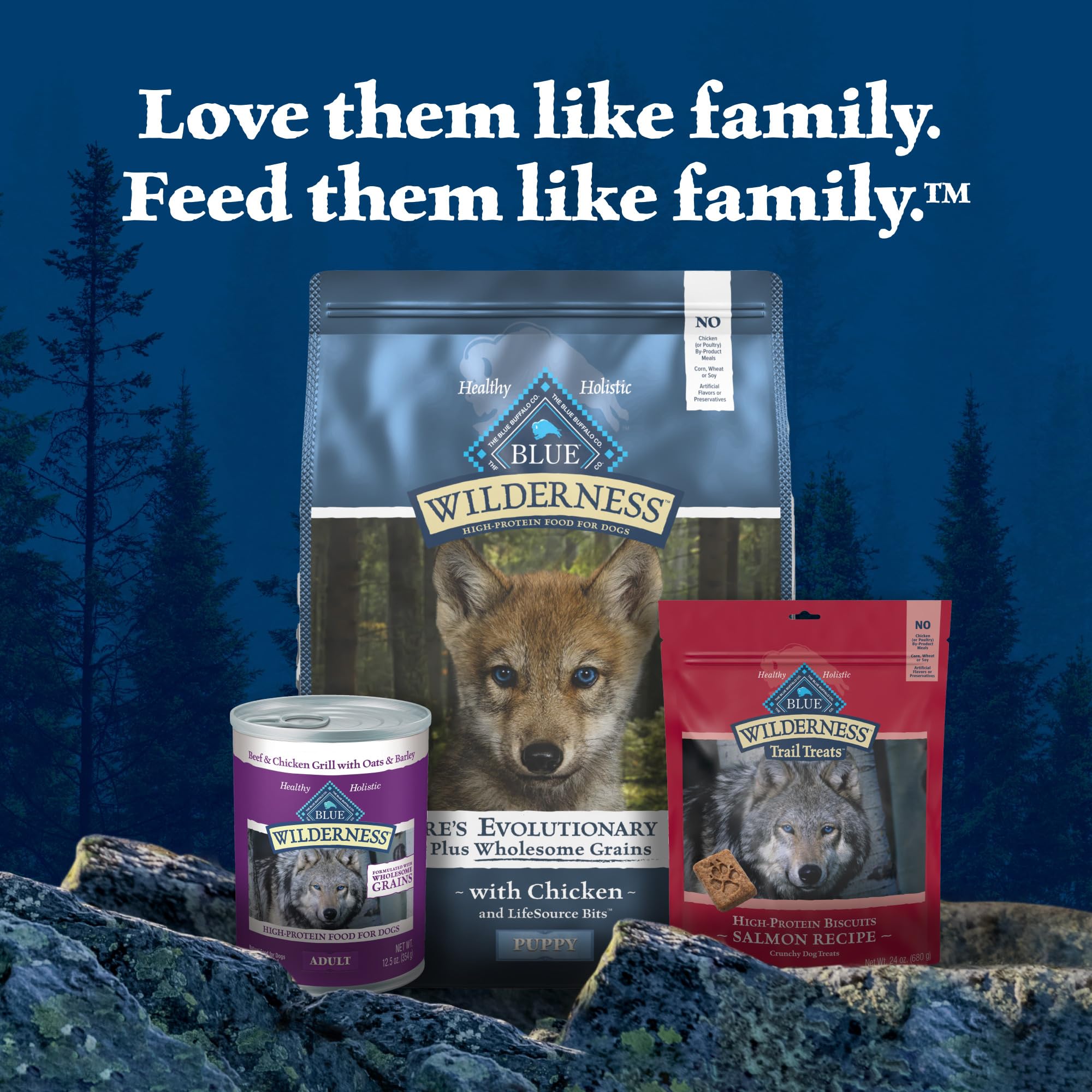 Blue Buffalo Wilderness croissance musculaire potentielle: énergie durable pour chiots