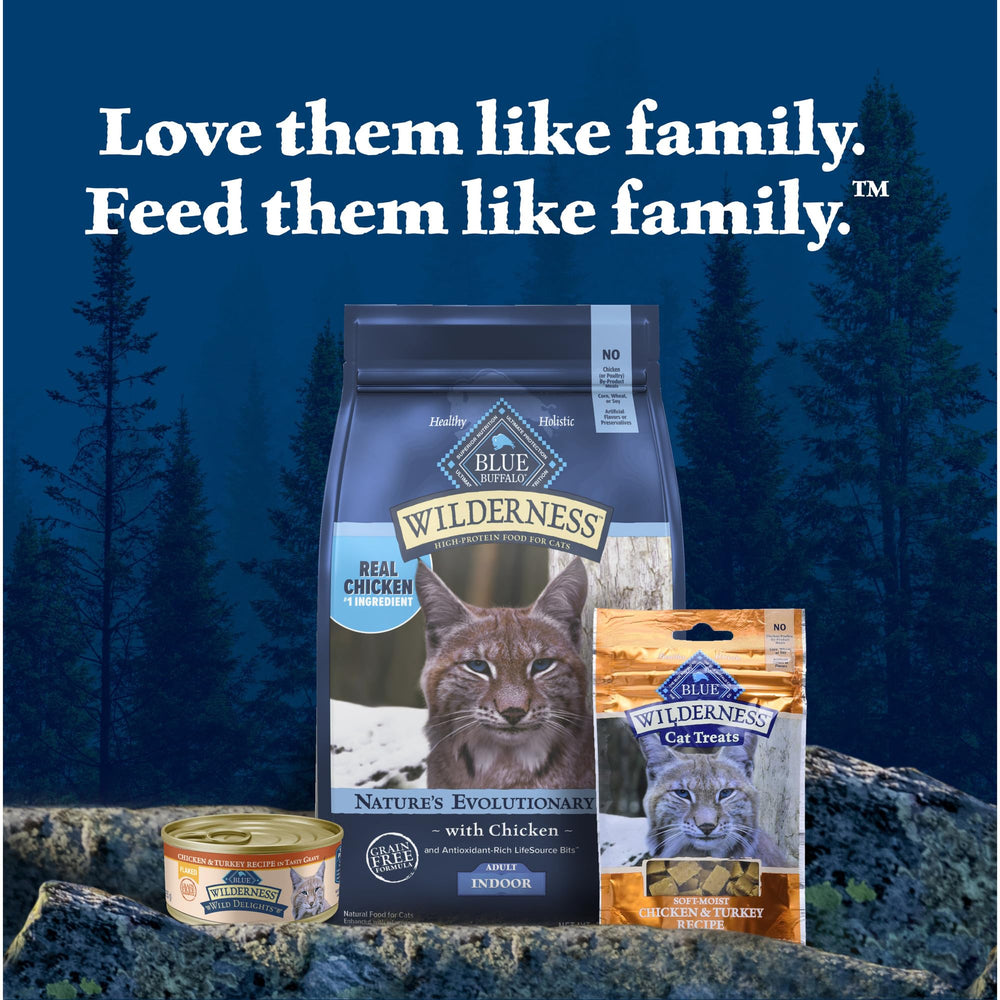 Blue Buffalo Délices Sauvages: énergie et activité soutenues grâce à une alimentation riche.