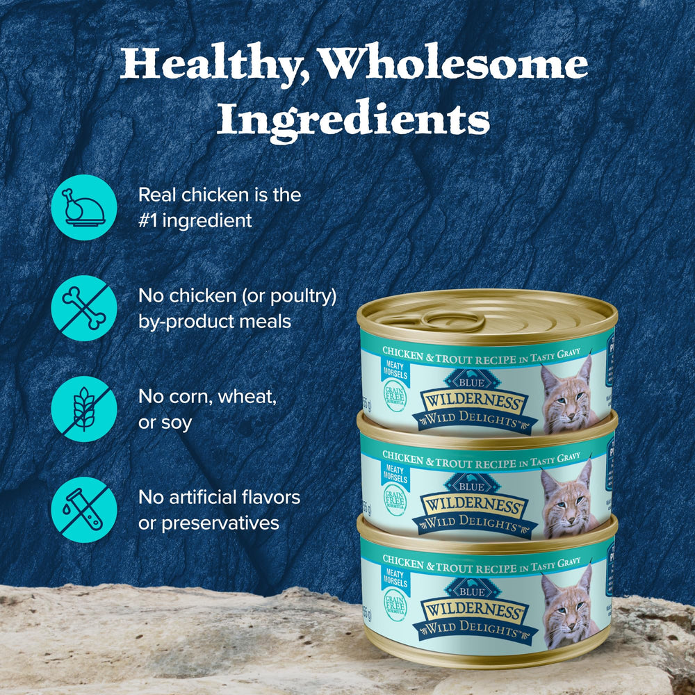 Blue Buffalo Wilderness: ingrédients naturels et formulation sans céréales