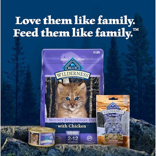 Blue Buffalo Wilderness Kitten Sans maïs/blé/soja, choix réfléchi