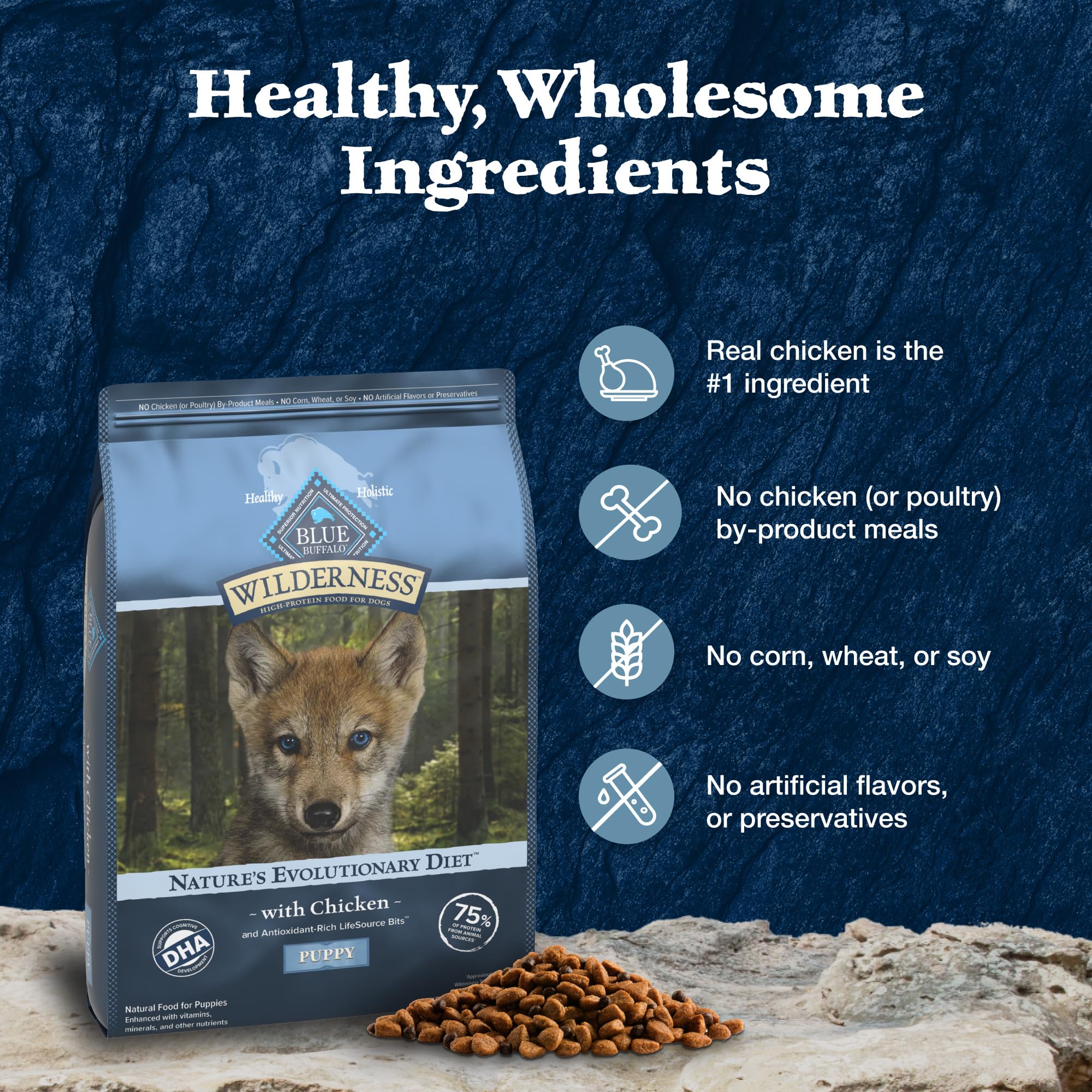 Blue Buffalo Wilderness LifeSource Bits: support immunitaire grâce à des nutriments clés