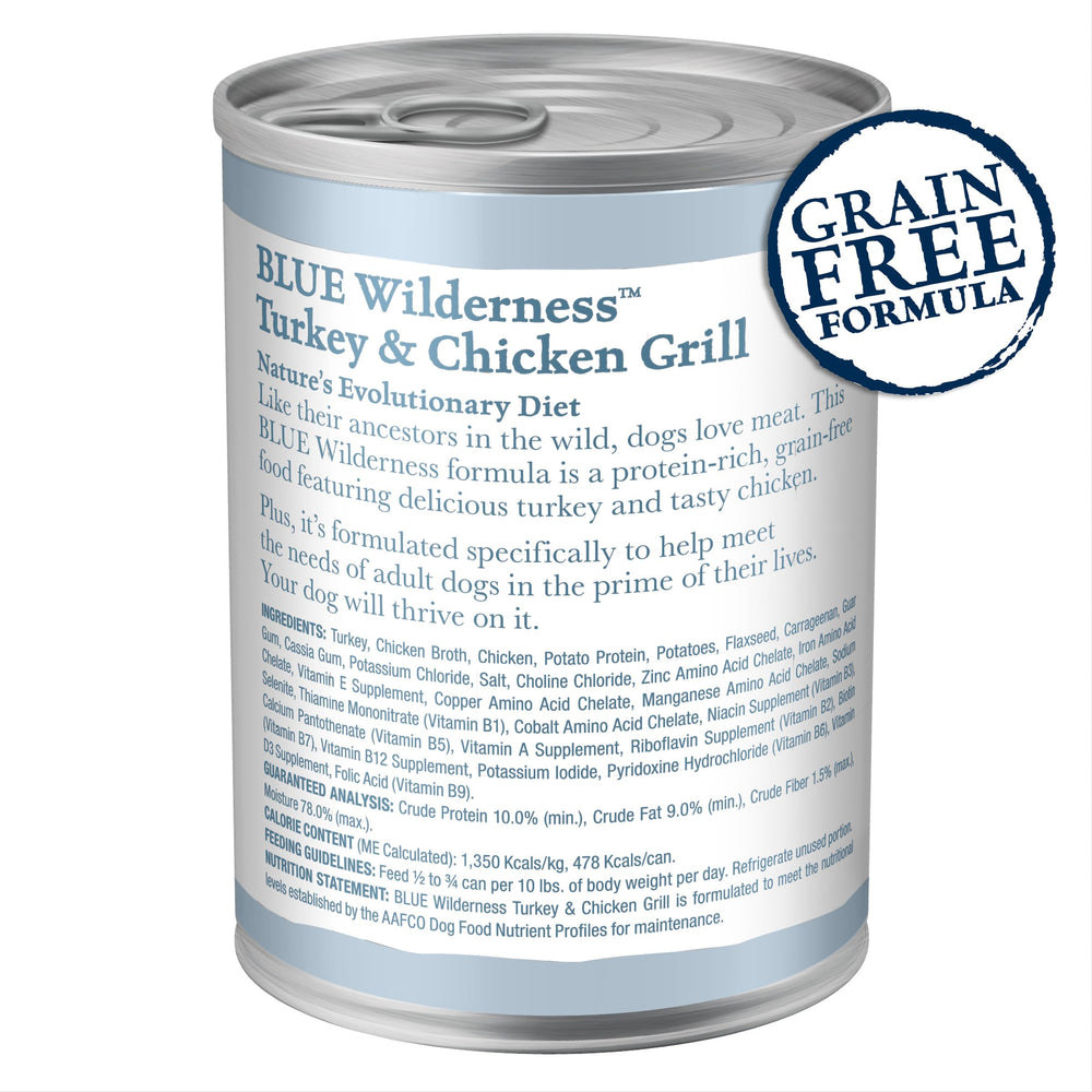Blue Buffalo Wilderness – Texture humide riche et savoureuse pour repas complets.