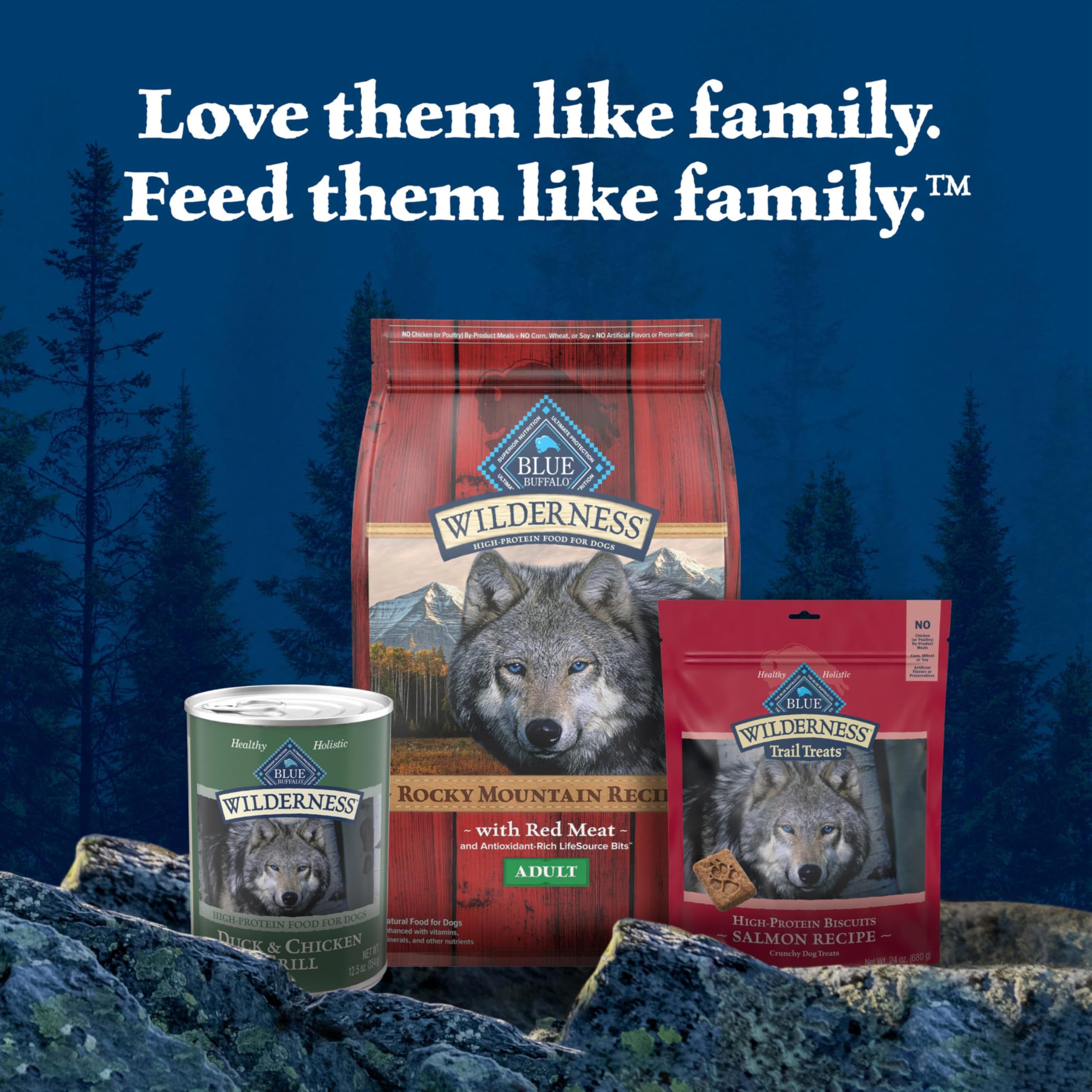 Blue Buffalo Wilderness, nourriture humide ideale pour chien actif