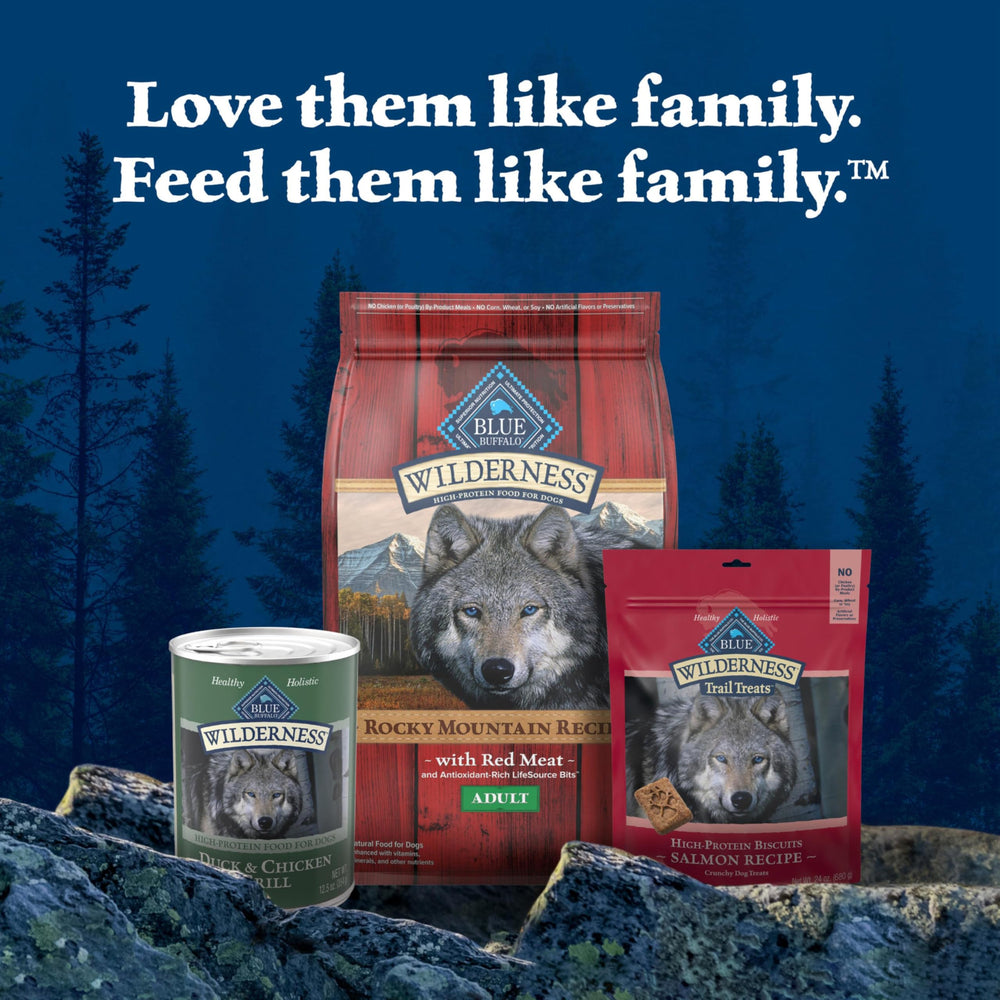 Blue Buffalo Wilderness, nourriture humide ideale pour chien actif
