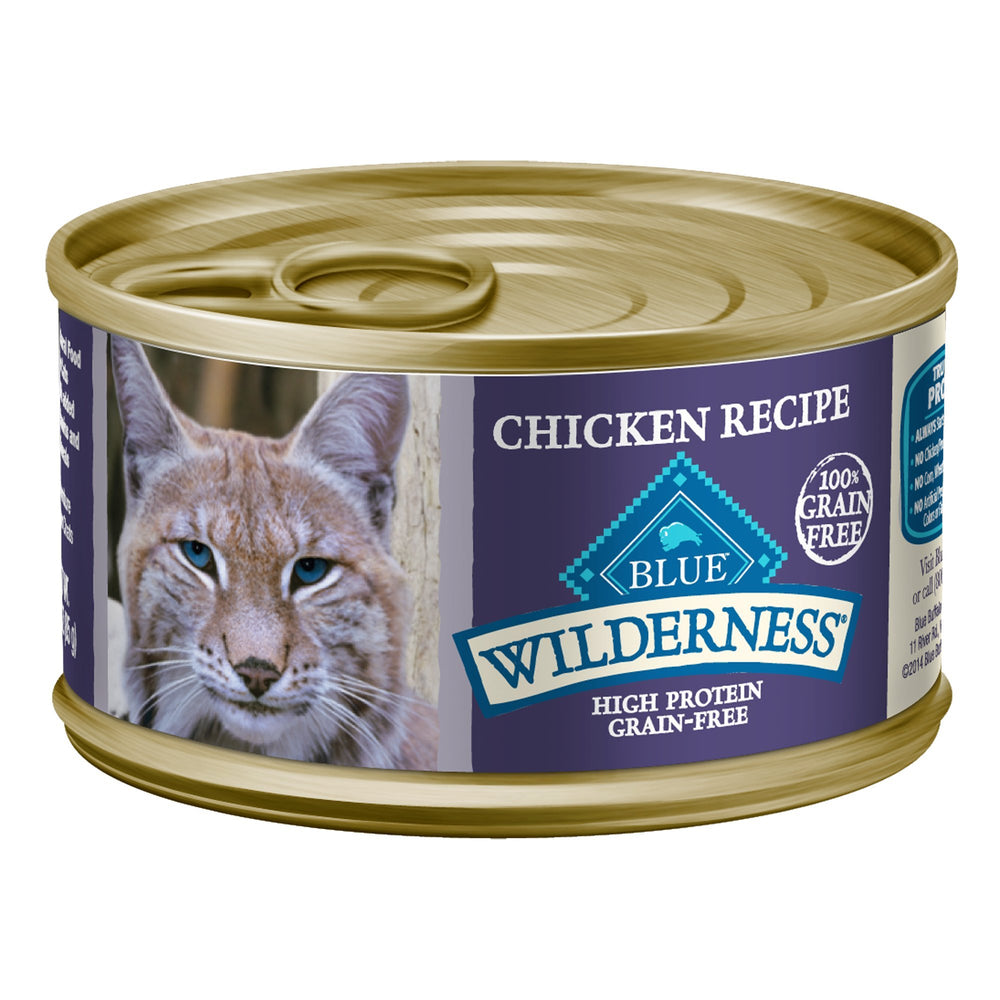 Blue Buffalo Wilderness pate chat haute-protéine: idéale pour chats gourmands.