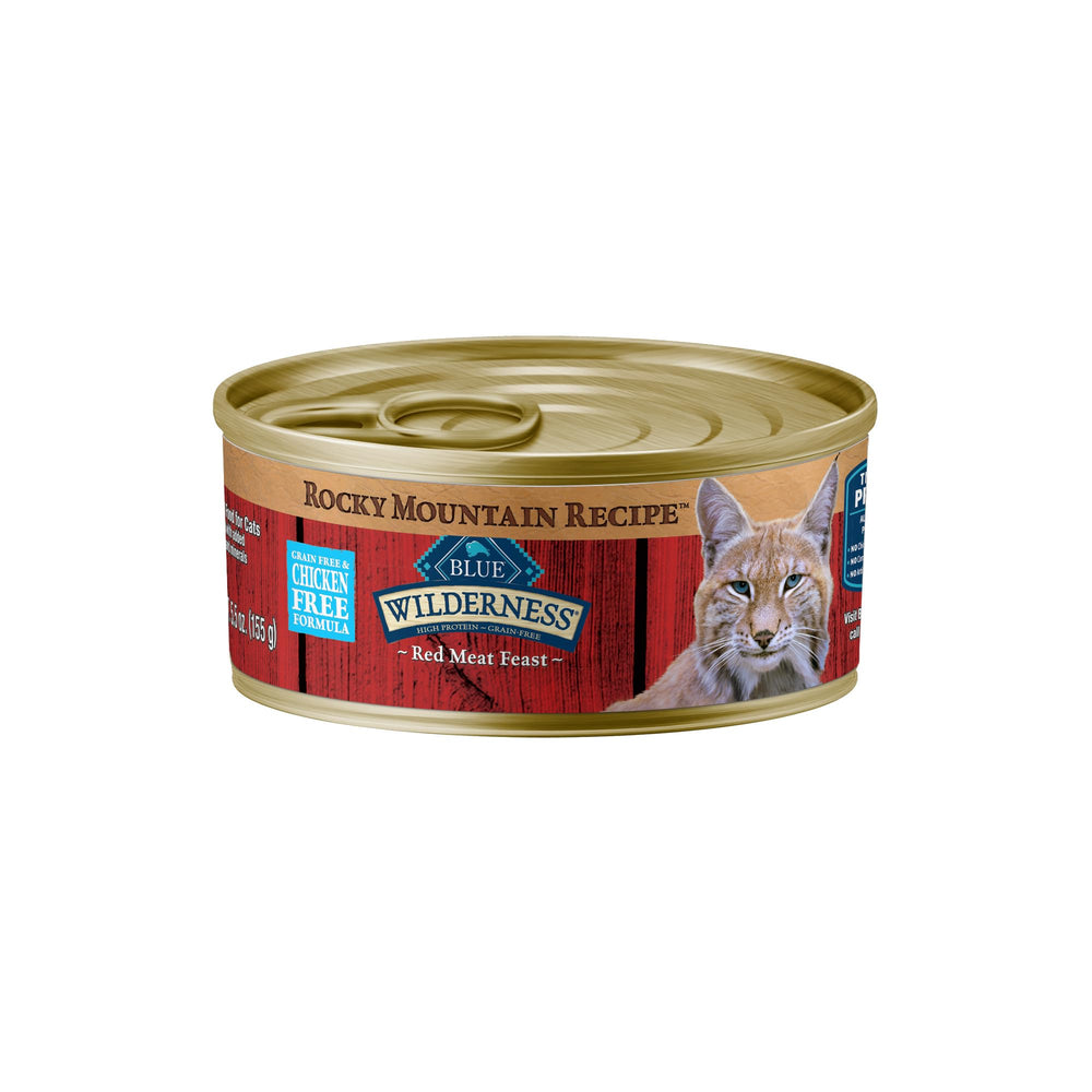 Blue Buffalo Wilderness pâté chat – texture riche et protéines réelles