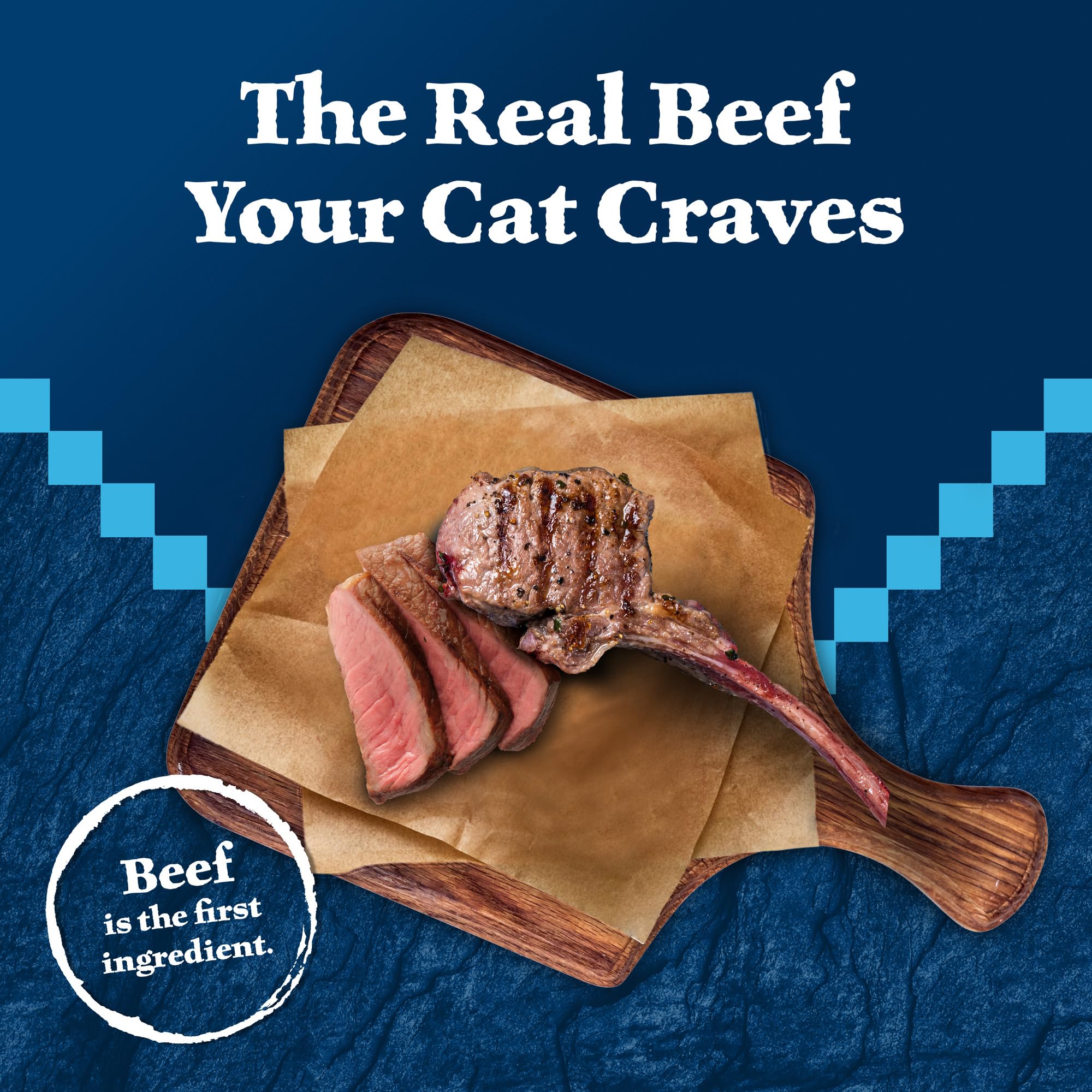 Blue Buffalo Wilderness pâté viande rouge – boeuf et dinde pour chat