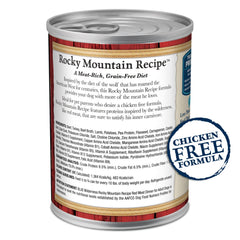 Blue Buffalo Wilderness pâté boeuf-premier-ingrédient: protéines élevées pour chiens actifs.