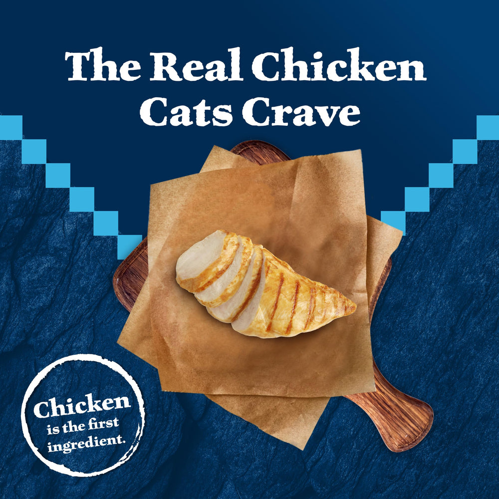 Blue Buffalo Wilderness premier ingrédient poulet, saveur attrayante pour les chats.