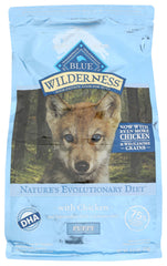 Croquettes Blue Buffalo Wilderness pour chiots au poulet, premier ingrédient naturel soutenant la croissance