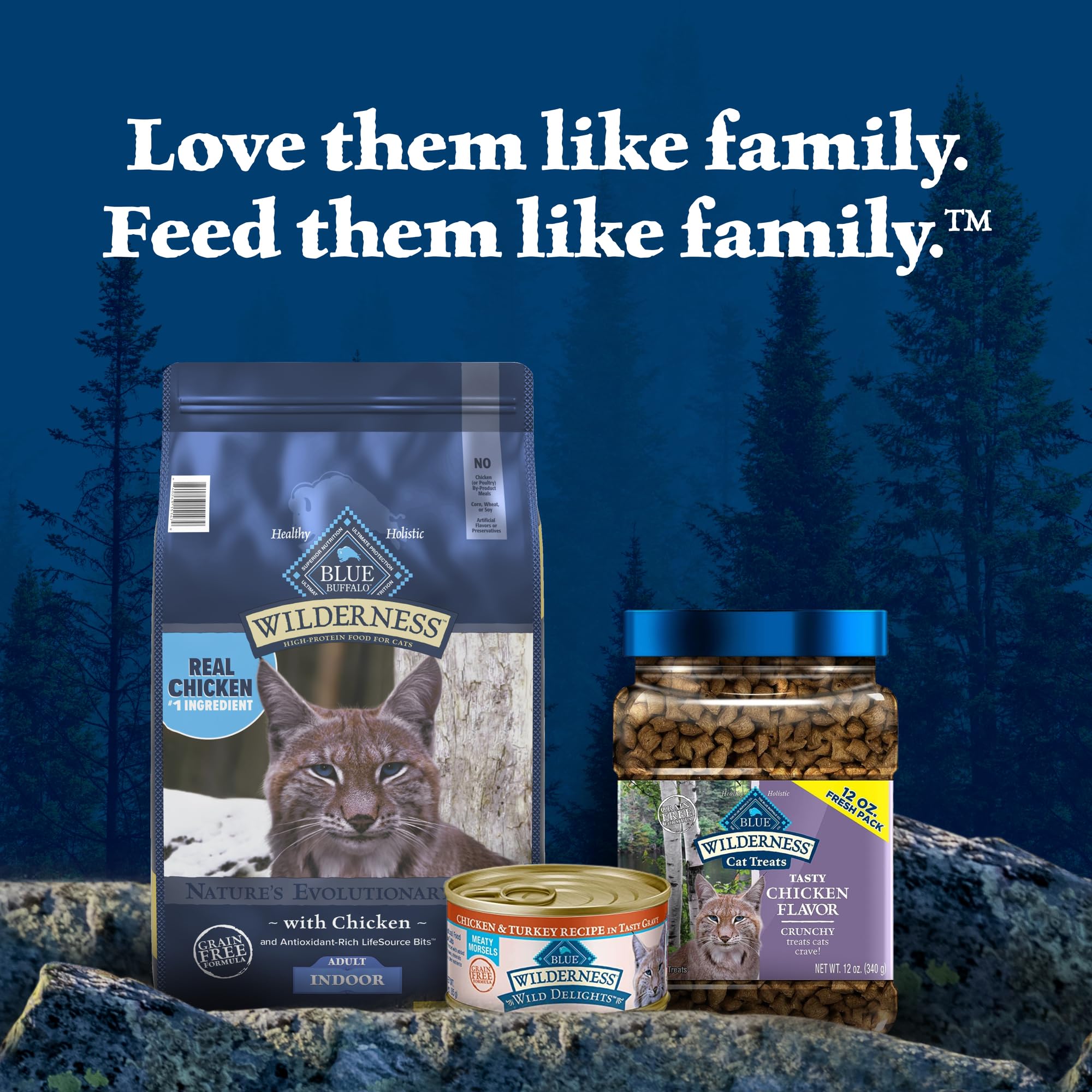 Blue Buffalo Wilderness sac de 15 livres, pratique pour les repas quotidiens.