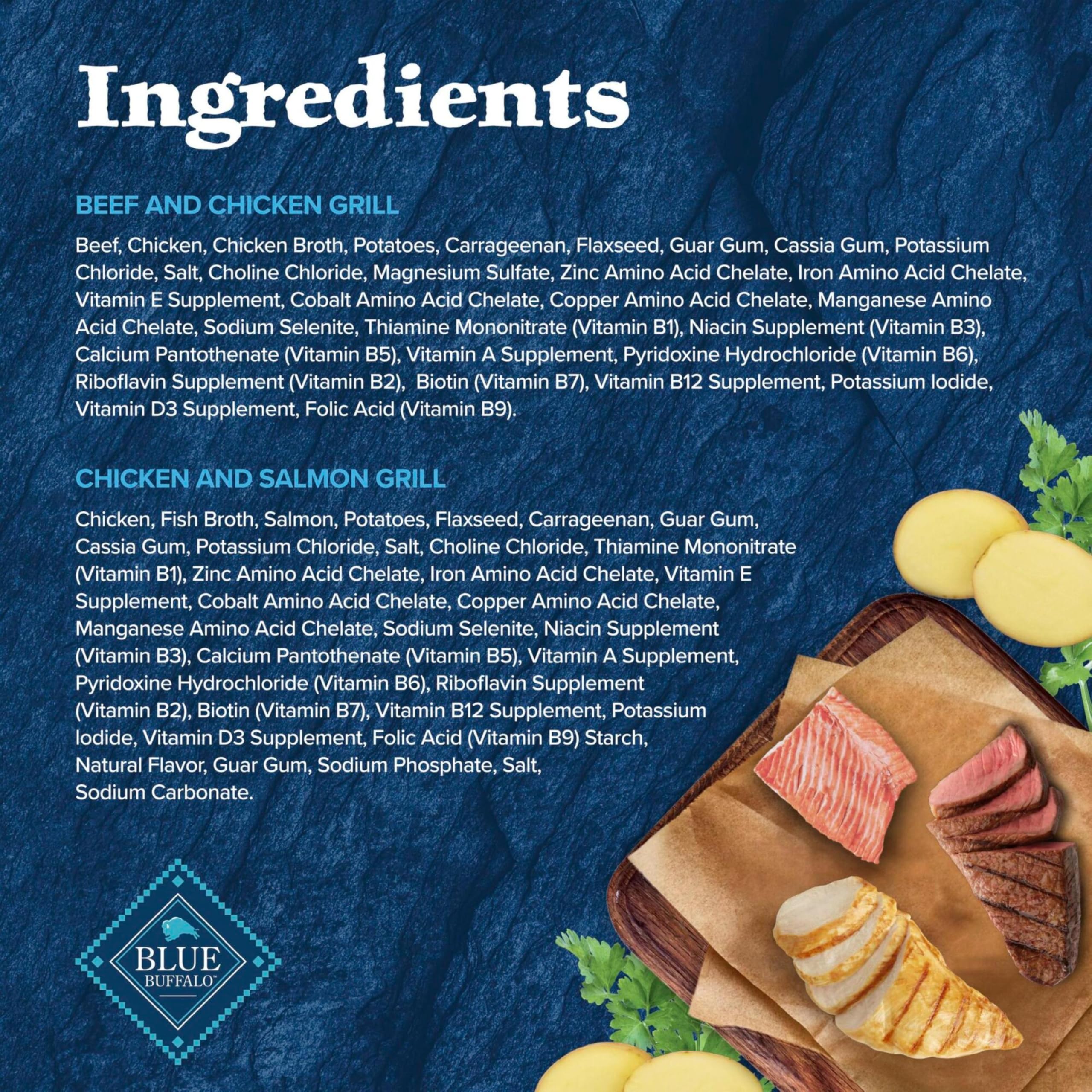 Blue Buffalo Wilderness sans additifs artificiels ou conservateurs.