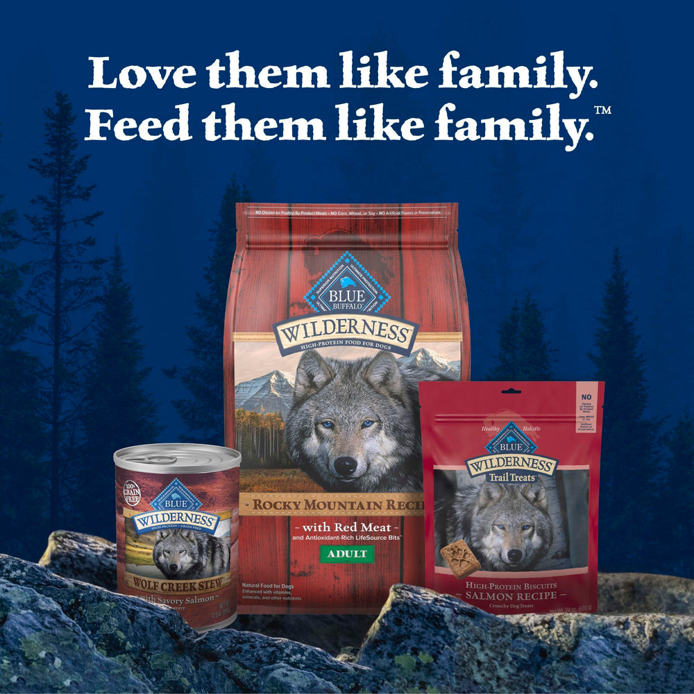 Blue Buffalo Wilderness sans cereales et sans additifs saumon