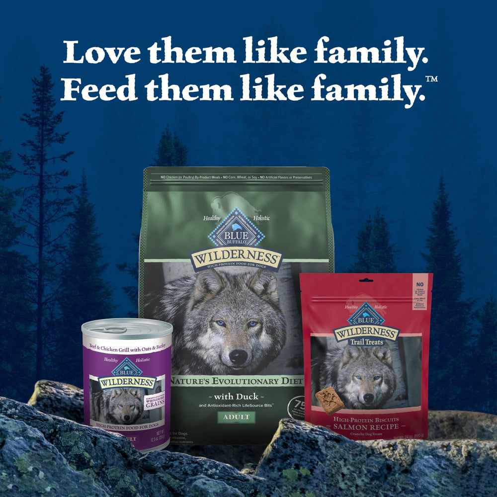 Blue Buffalo Wilderness – sans colorants artificiels ni conservateurs