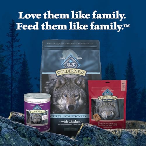Blue Buffalo Wilderness soin peau et pelage potentiellement favorisés.