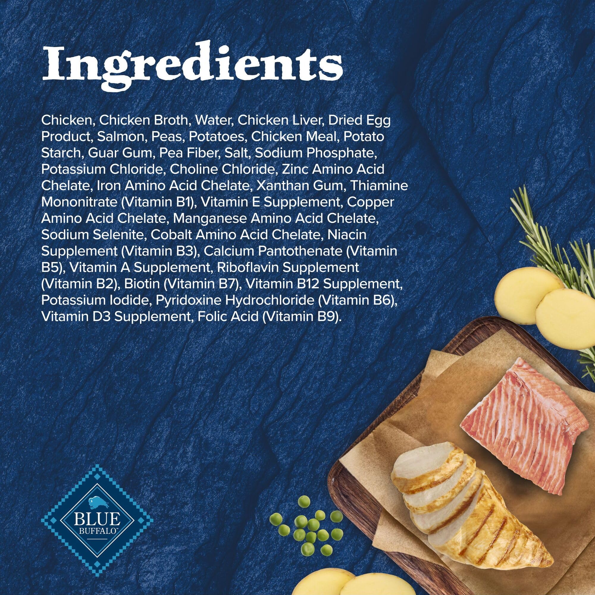 Blue Buffalo Wilderness saumon dans sauce naturelle et equilibree