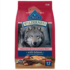 Blue Buffalo Wilderness saumon premier ingrédient, soutien musculaire.