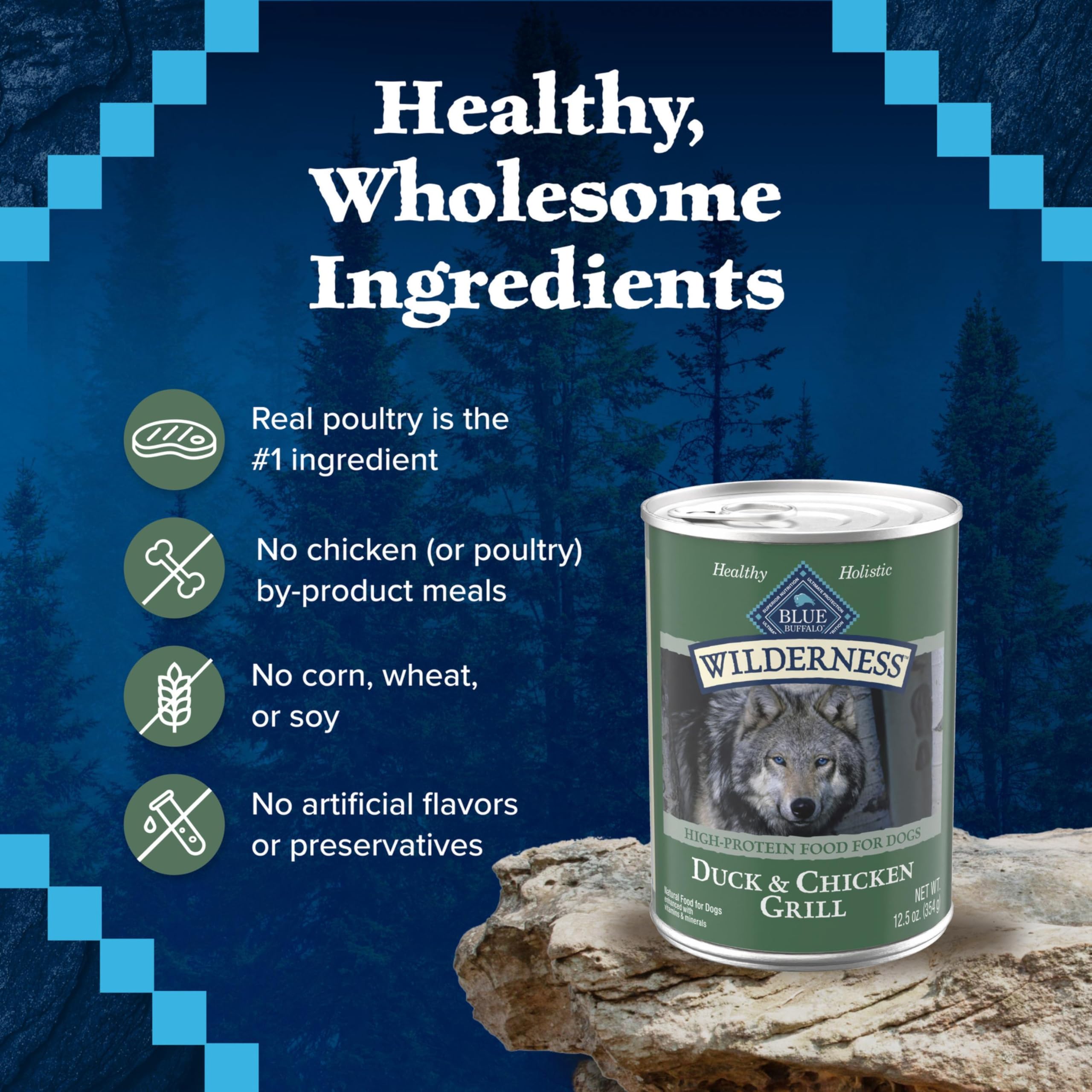 Blue Buffalo Wilderness, trois façons de servir pour varier les repas