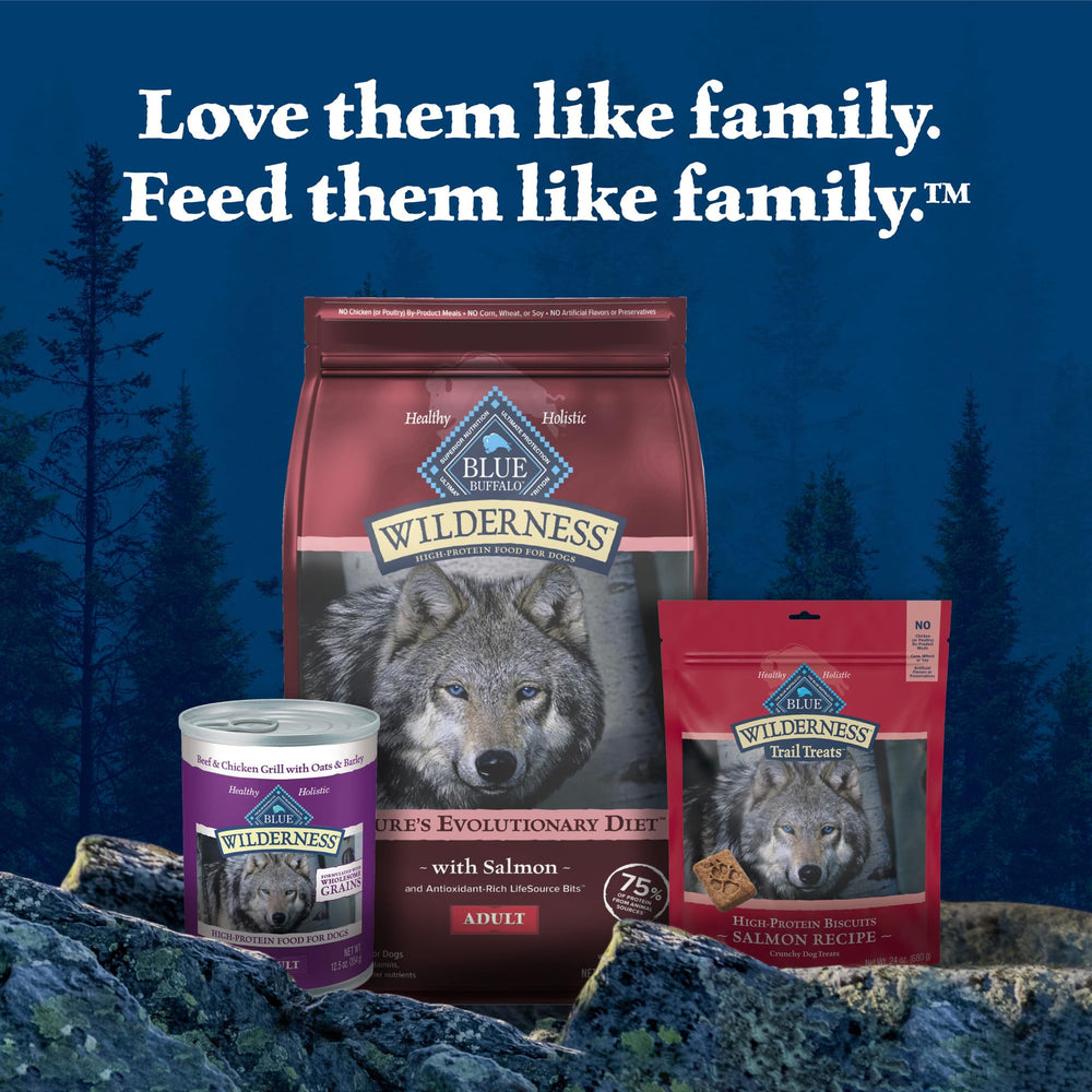 Blue Buffalo Wilderness utilisation quotidienne facile pour chiens adultes