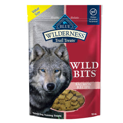 Blue Buffalo Wilderness Wild Bits saumon premier ingrédient, goût naturel apprécié des chiens