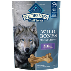 Blue Buffalo Wilderness Wild Bones Mini – os dentaires pour petits chiens, nettoyage lors du mâchage.