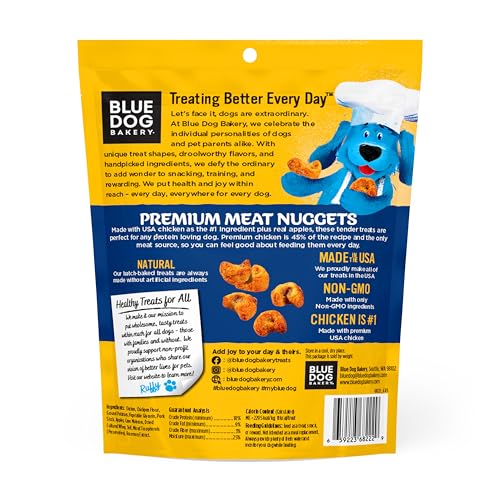Blue Dog Bakery Protein Jerky Nuggets – poulet US premier ingrédient pour chiens exigeants