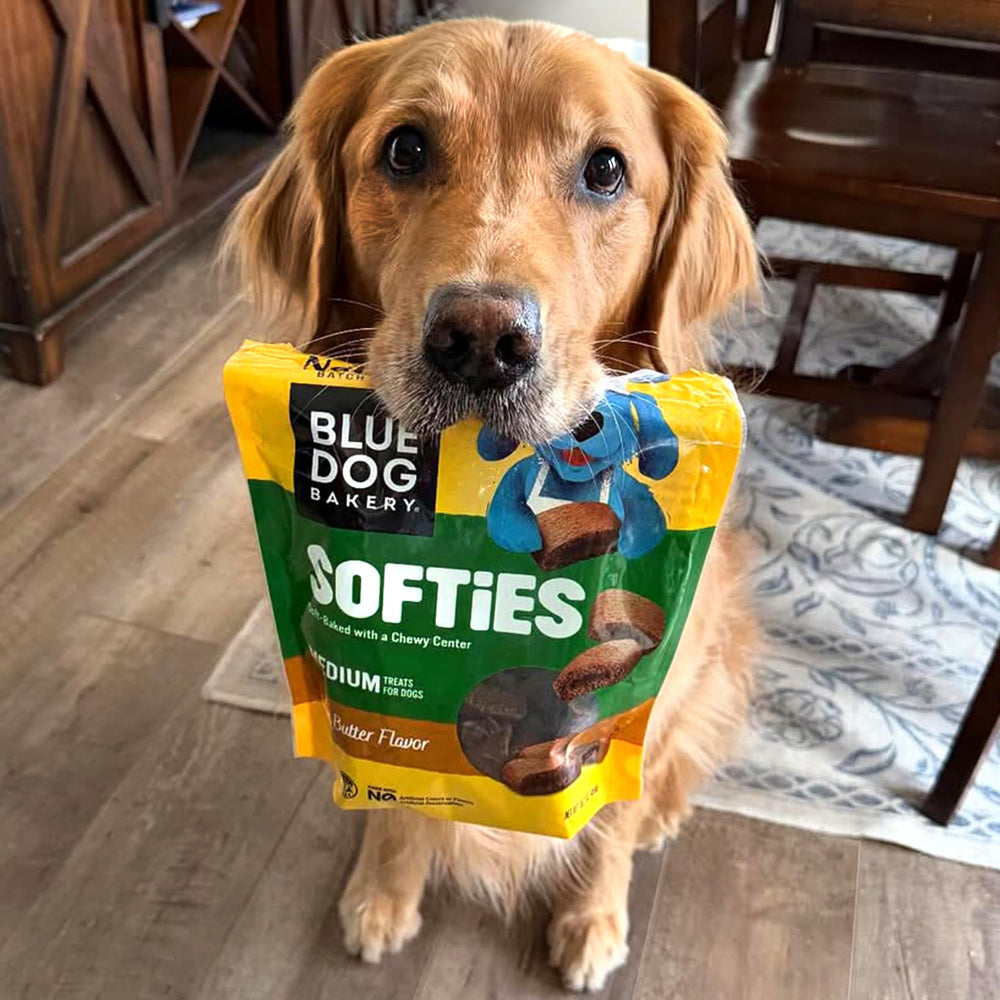 Softies Blue Dog Bakery sans colorants ni conservateurs artificiels