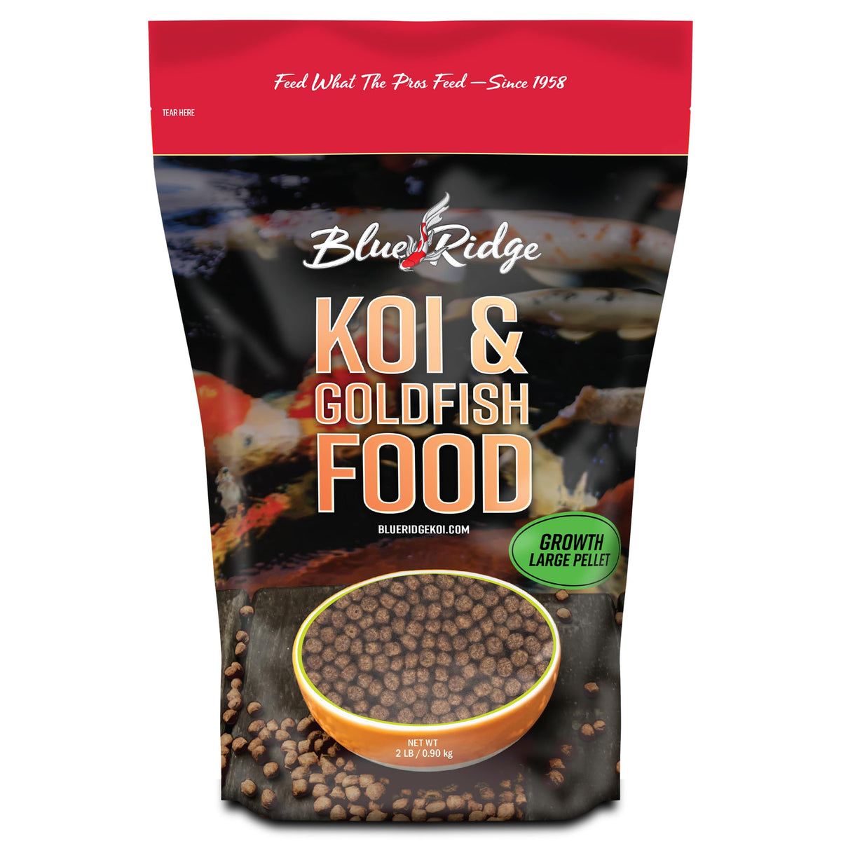 Blue Ridge Koi pellets-flottants: digestion facilitée pour koi et goldfish.