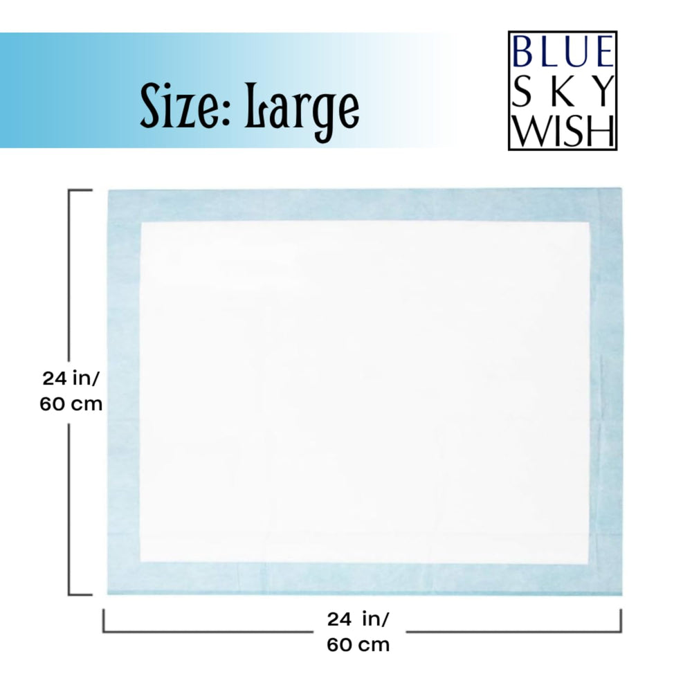 Blue Sky Wish Tapis d'apprentissage 24x24 base imperméable protège le sol