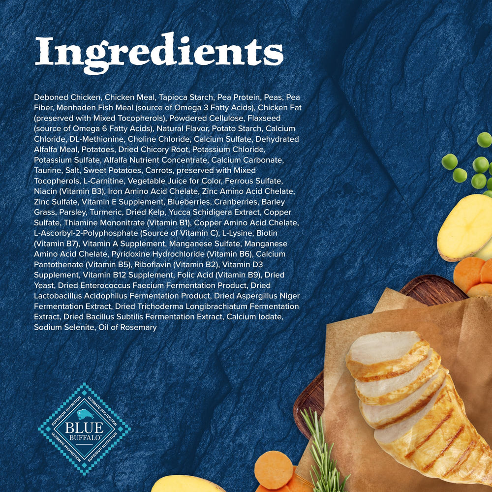 BLUE WILDERNESS Chat sec, sans farine de poulet ni sous-produits.