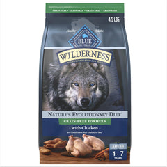Blue Wilderness – sac d’aliment pour chien adulte avec poulet reel et haute proteine