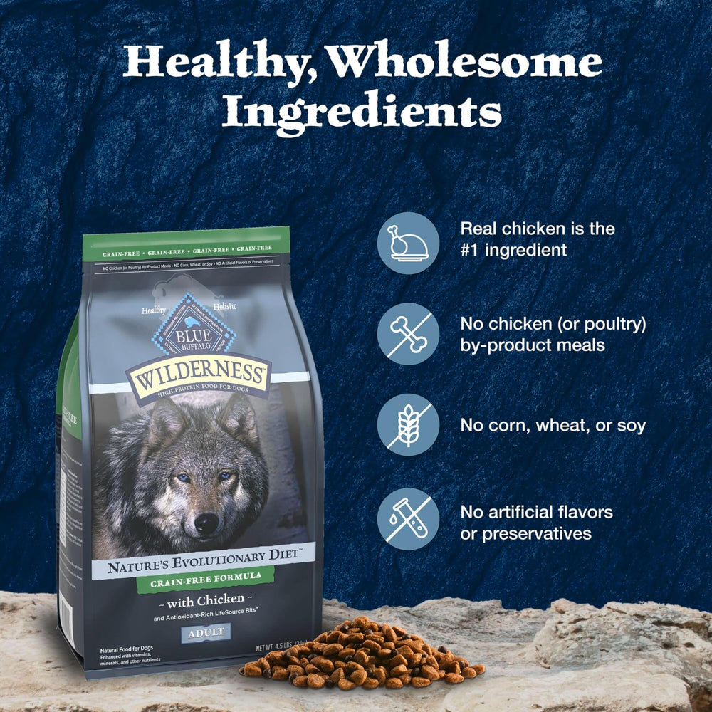 Blue Wilderness – produit fabriqué aux Etats-Unis, confiance et securite