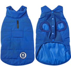 Manteau Blueberry Pet imperméable marine pour chien, protection pluie et vent en promenade