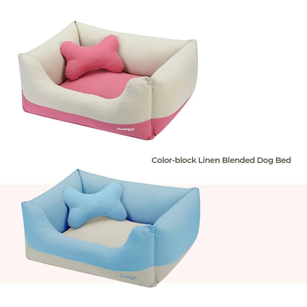 Tissu coton-lin-polyester durable et agréable au toucher