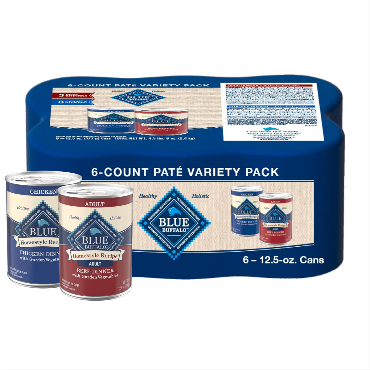 Blue Buffalo Homestyle : ouverture de conserve, repas appétissant pour chien