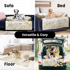 blunique poignee integree materiel chien lavable: transport facile et nettoyage rapide